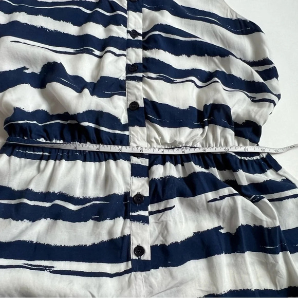 UK 2 LA Women Black & White Zebra Animal Print Romper Soft Size S/P NWT - Picture 5 of 8